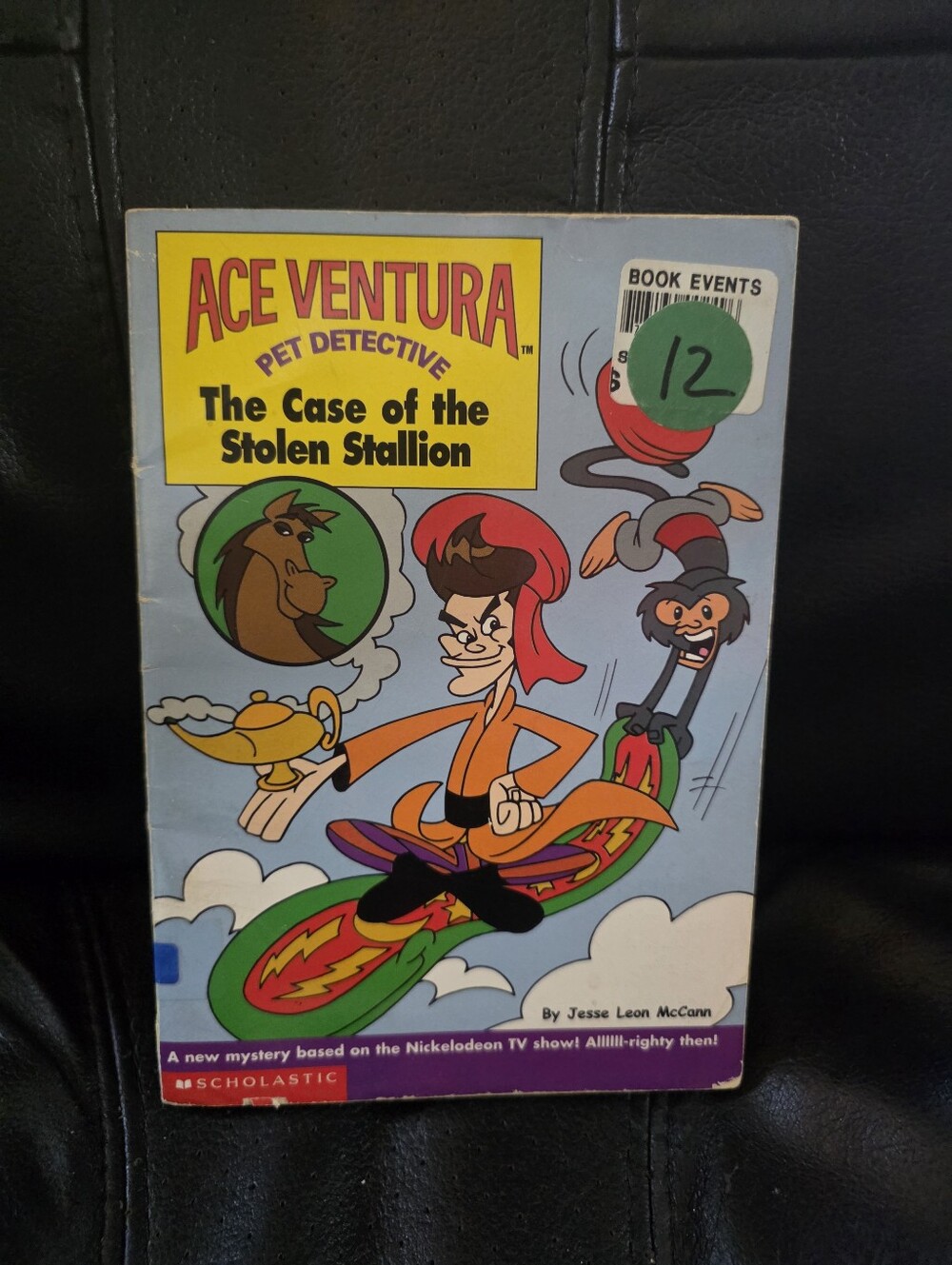Ace Ventura Case of The Stolen Stallion (2000) Scholastic Paperback Book